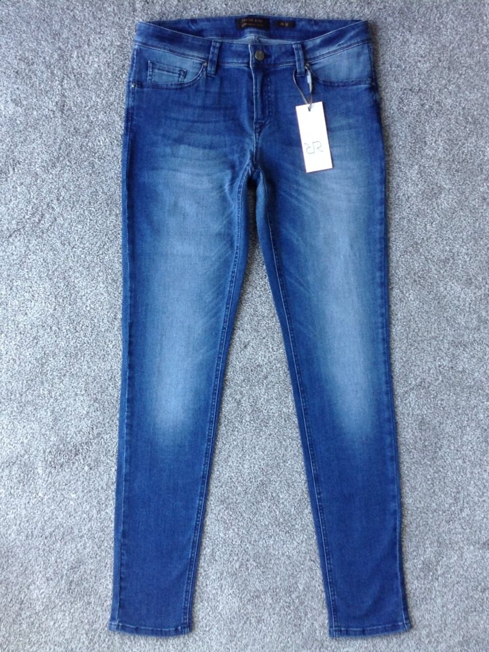 ⭐RAFFAELLO ROSSI “SINTY” DELUXE DENIM SKINNY JEANS in Blue, size 10 – NWT⭐